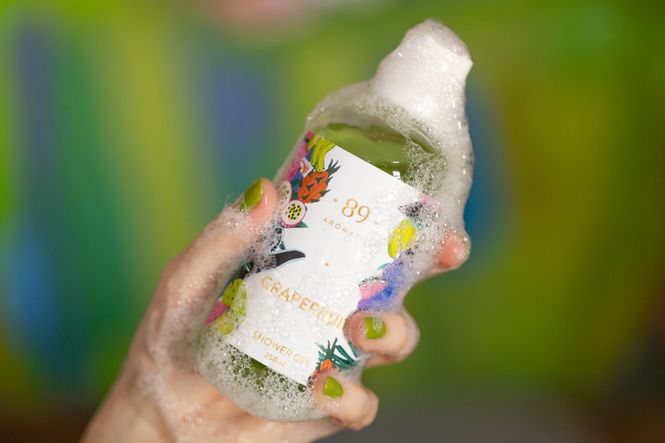 Huvudbild  Shower Gel 250ML Colorful line