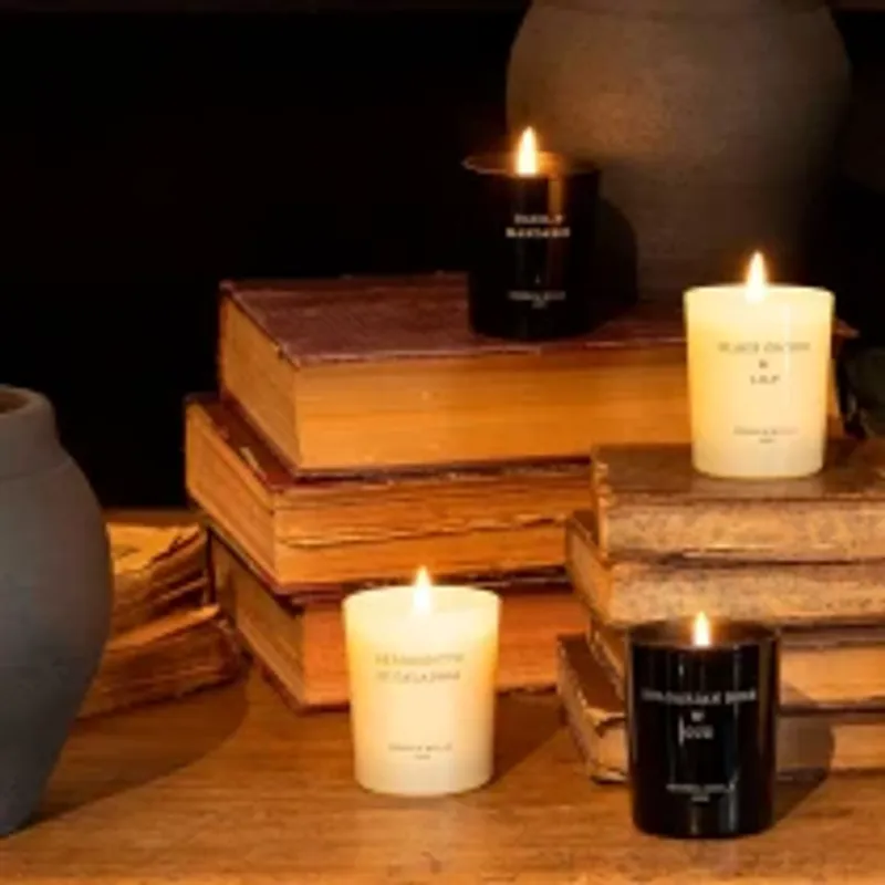 French Linen Doftljus 230g