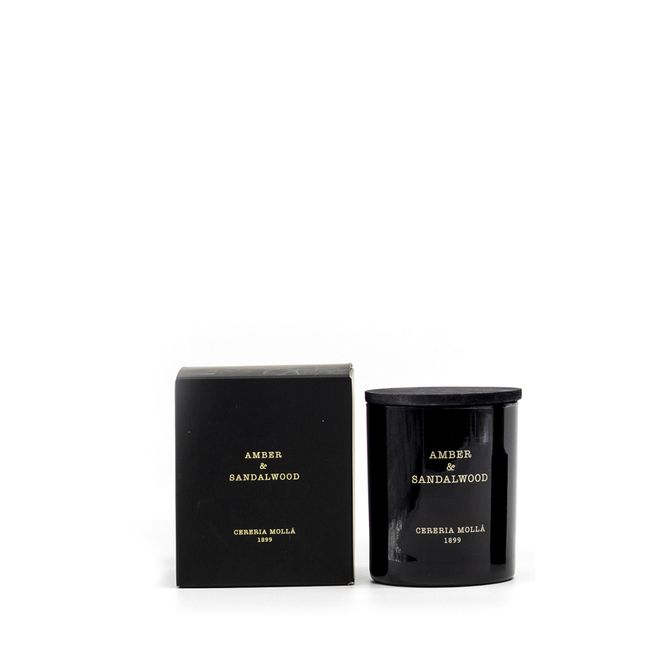 Huvudbild Amber & Sandalwood Mini doftljus 70g