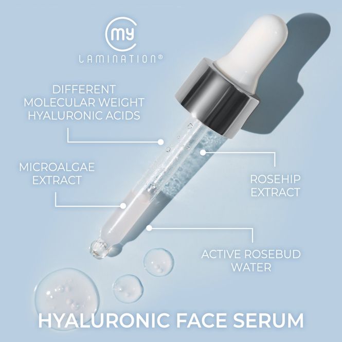 Huvudbild Hyaluronic ansikts serum My Lamination 